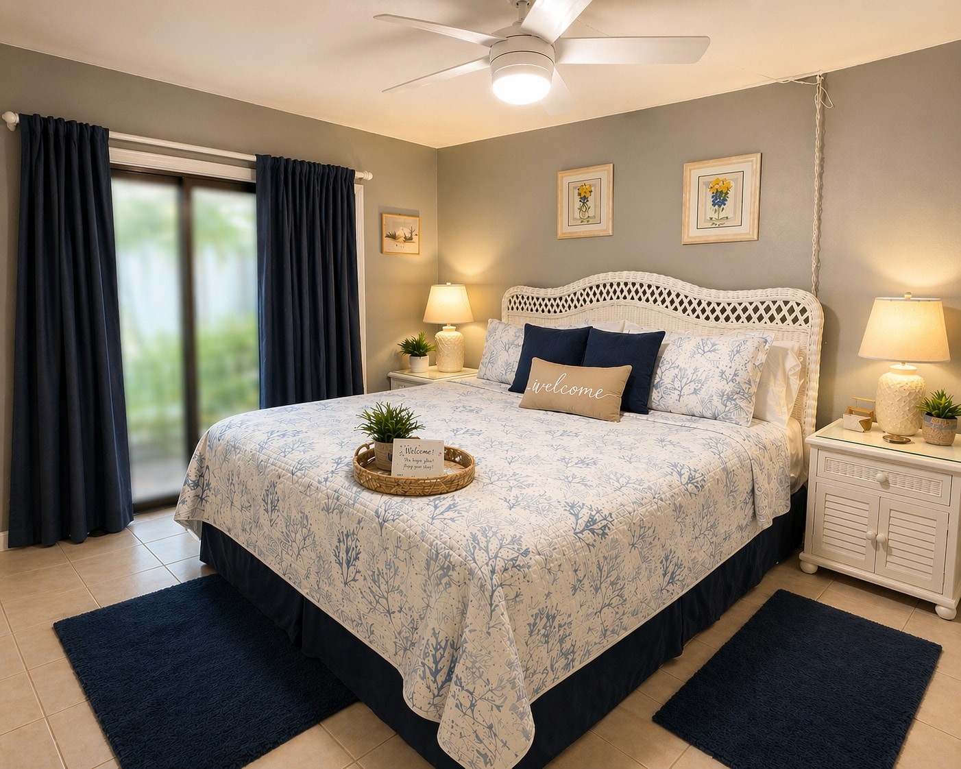 Unit 204 master bedroom