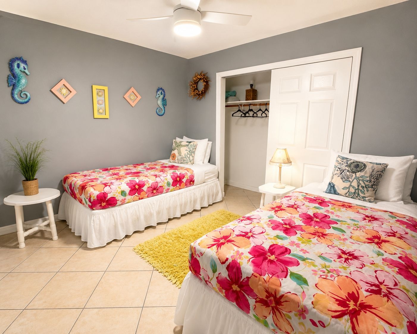 Unit 204 twin bedroom