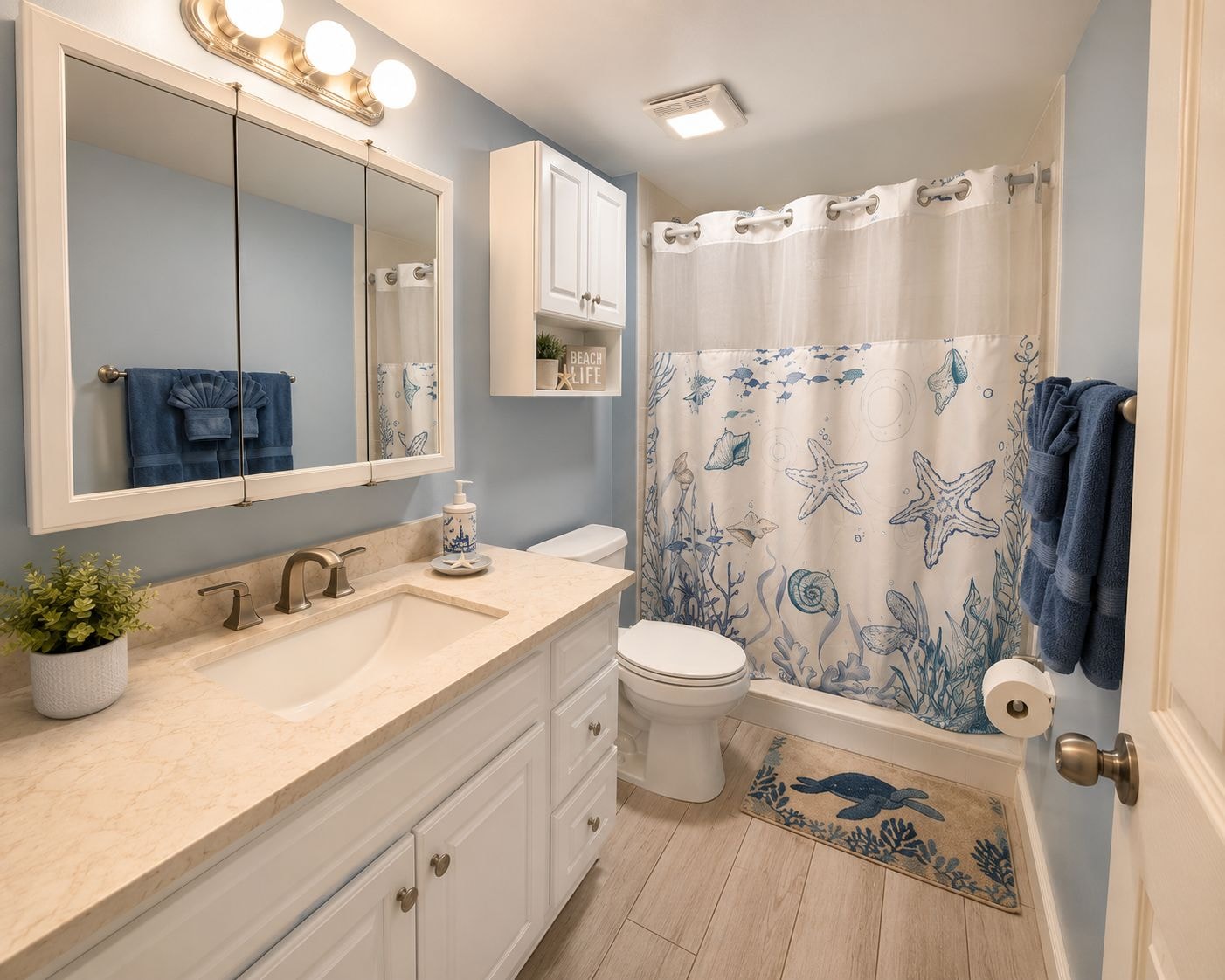 Unit 304 master bathroom second view